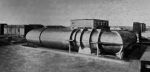 Außenansicht des Windkanals in den 30er Jahren
